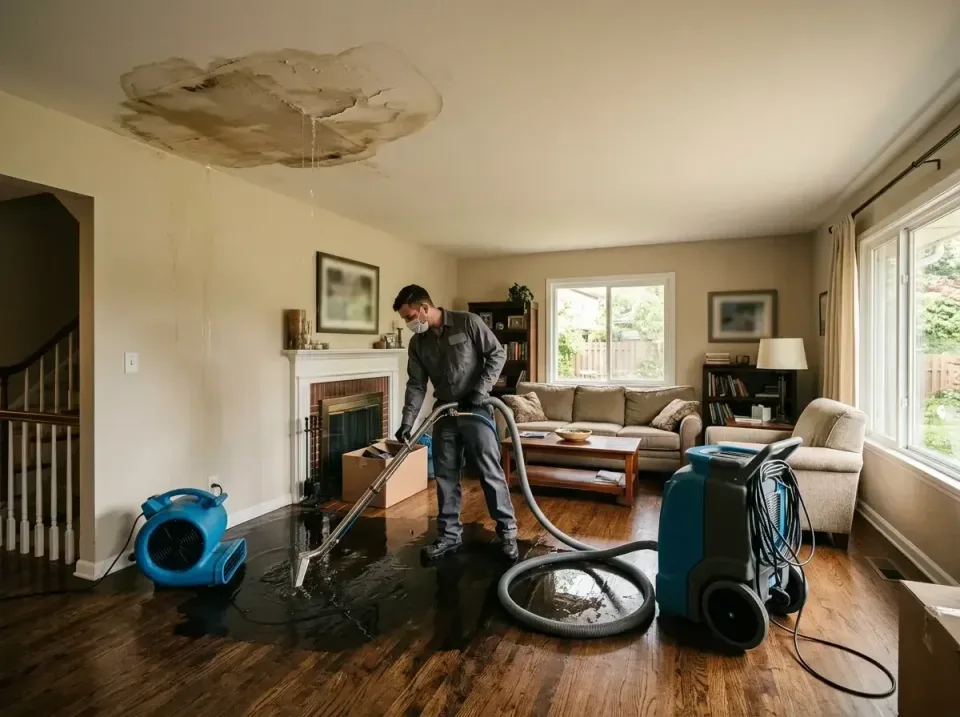 attic-pipe-burst-ceiling-drip-008 — frequently asked questions, Water Damage Restoration & Carpet Care in Vineland, NJ